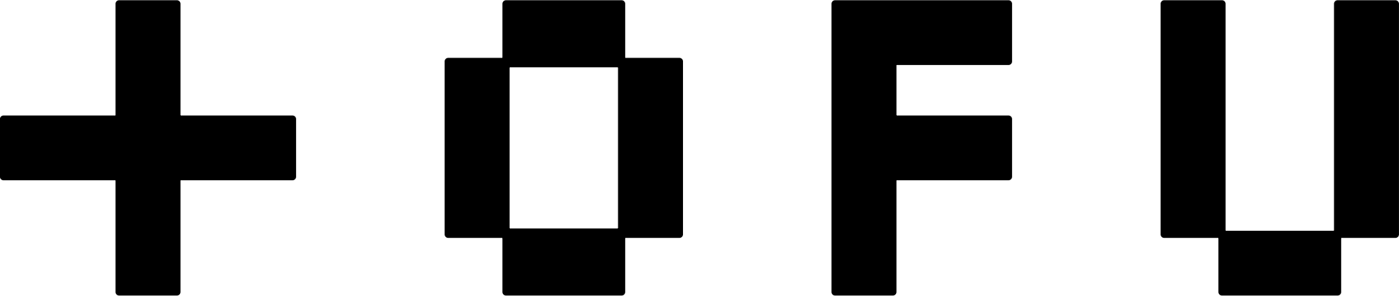Wordmark — Black